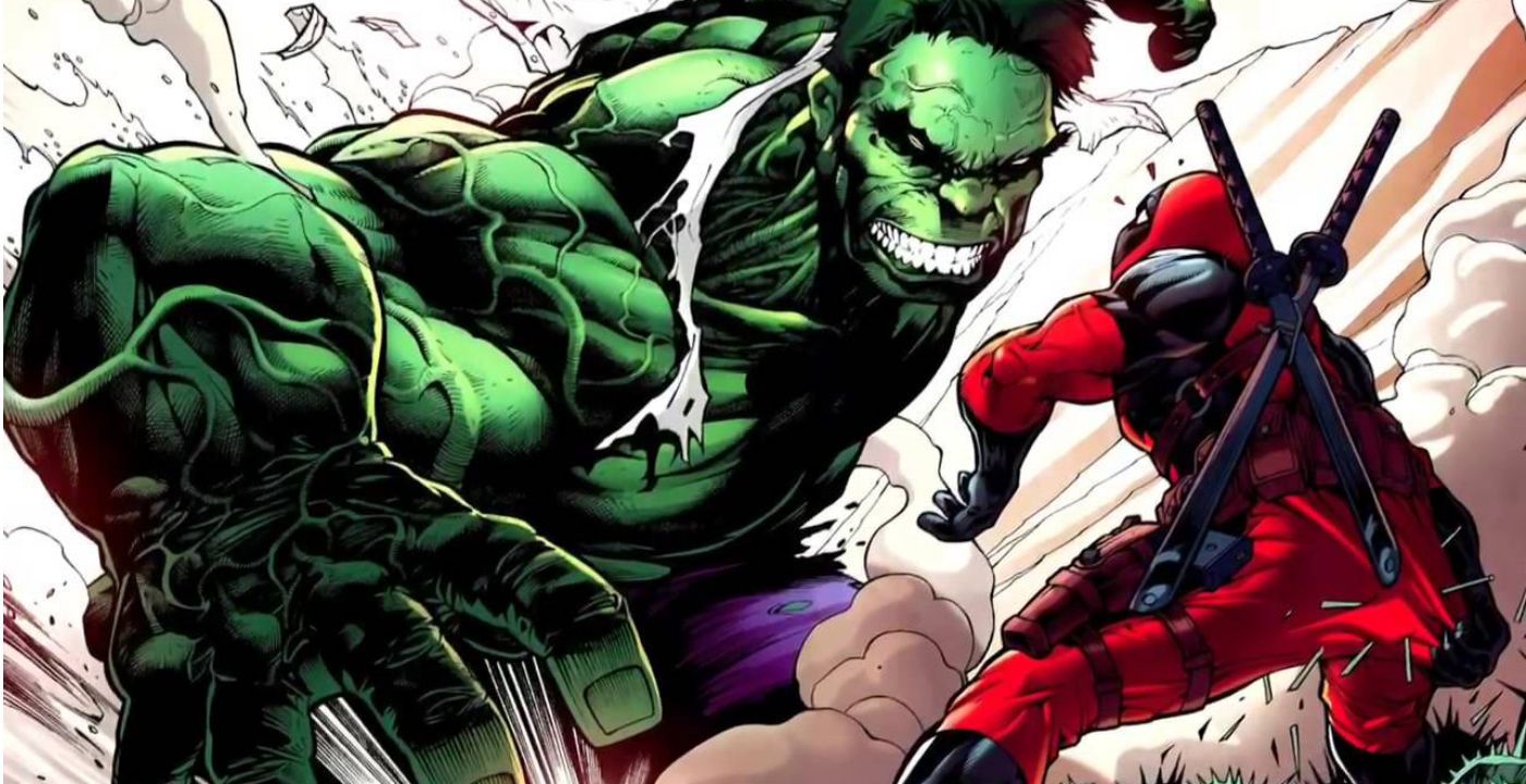 Deadpool Wade Wilson Hulk Marvel Comics