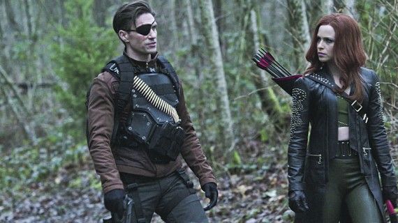 Deadshot and Cupid on Suicide Squad in Arrow