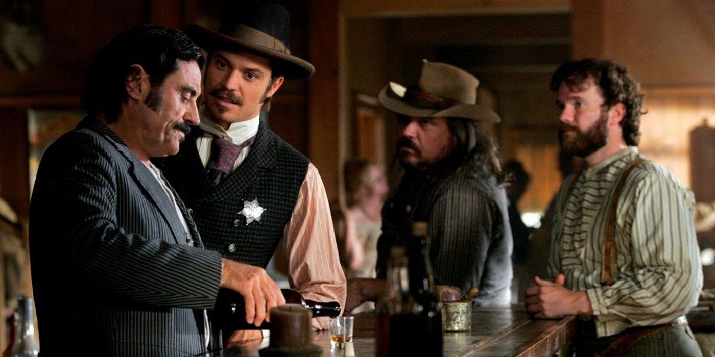 Men in a saloon