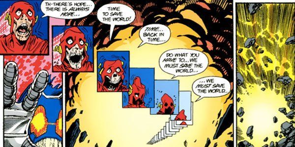 Death of Flash Crisis on Infinite Earths