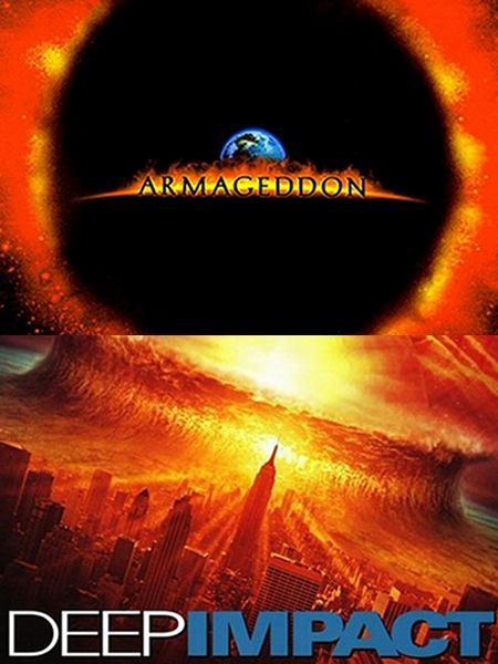 Deep Impact vs. Armageddon movies