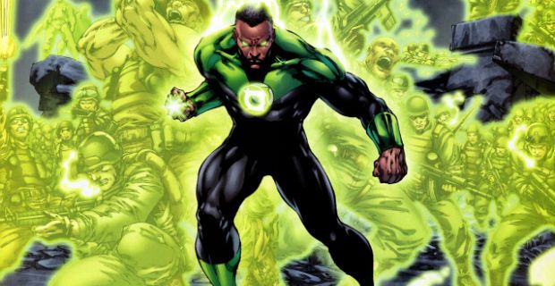 Denzel Washington Green Lantern in Batman Superman