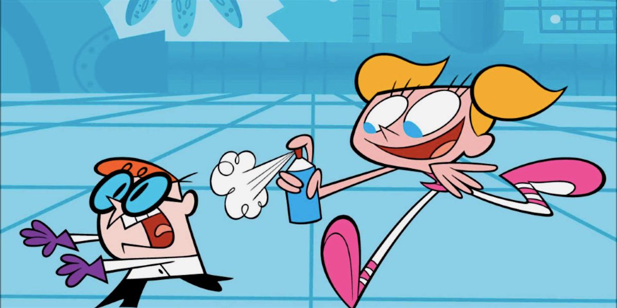 Dexter running in Dexter's Laboratory