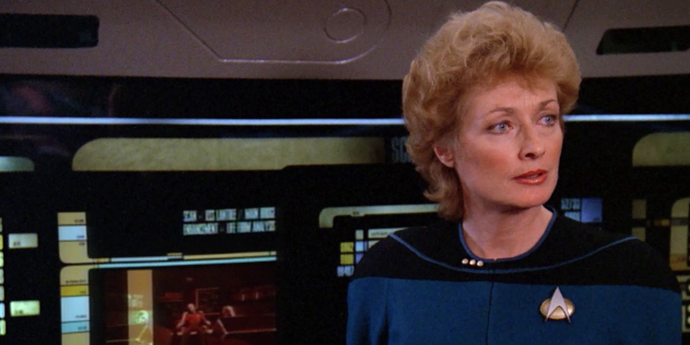 Diana Muldar as Katherine Pulaski on Star Trek The Next Generation