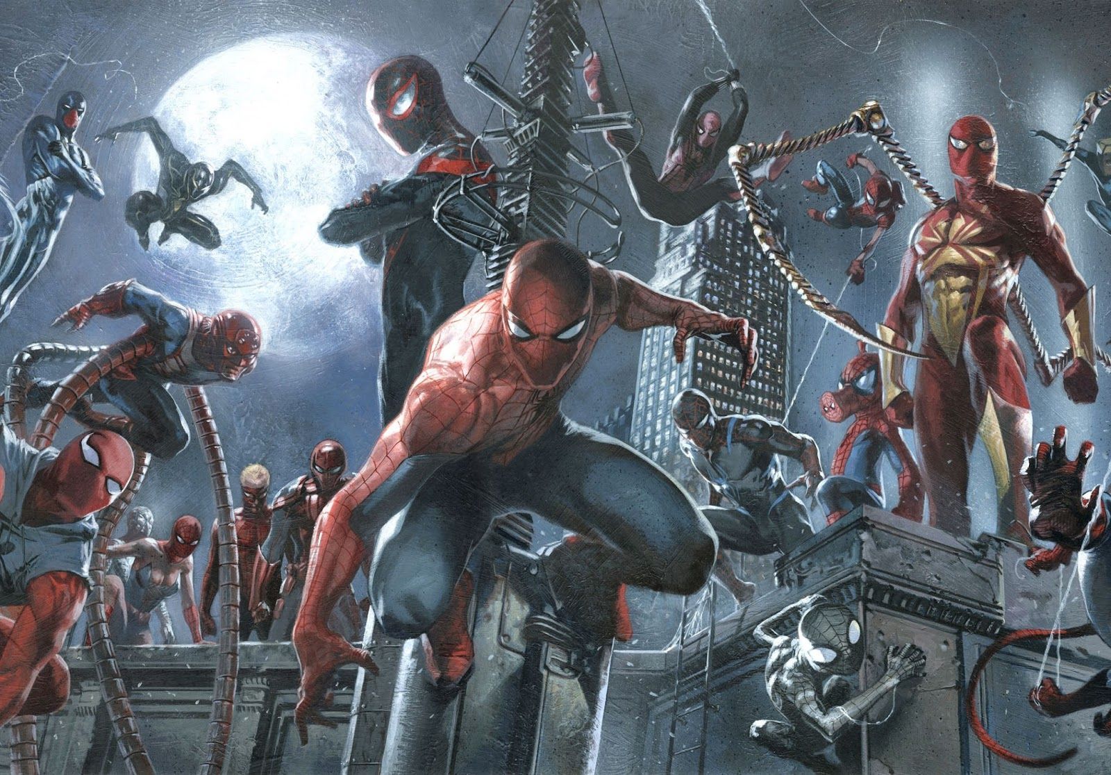 Different Versions of Spider-Man
