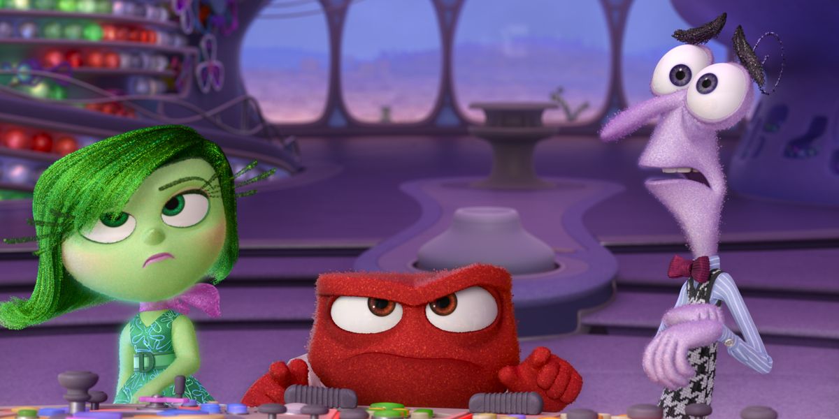 Disgust, Anger, and Fear in 'Inside Out'