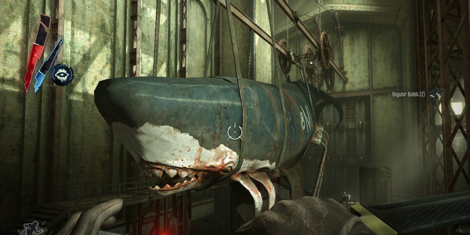 Dishonored DLC, Daud comes across a live whale
