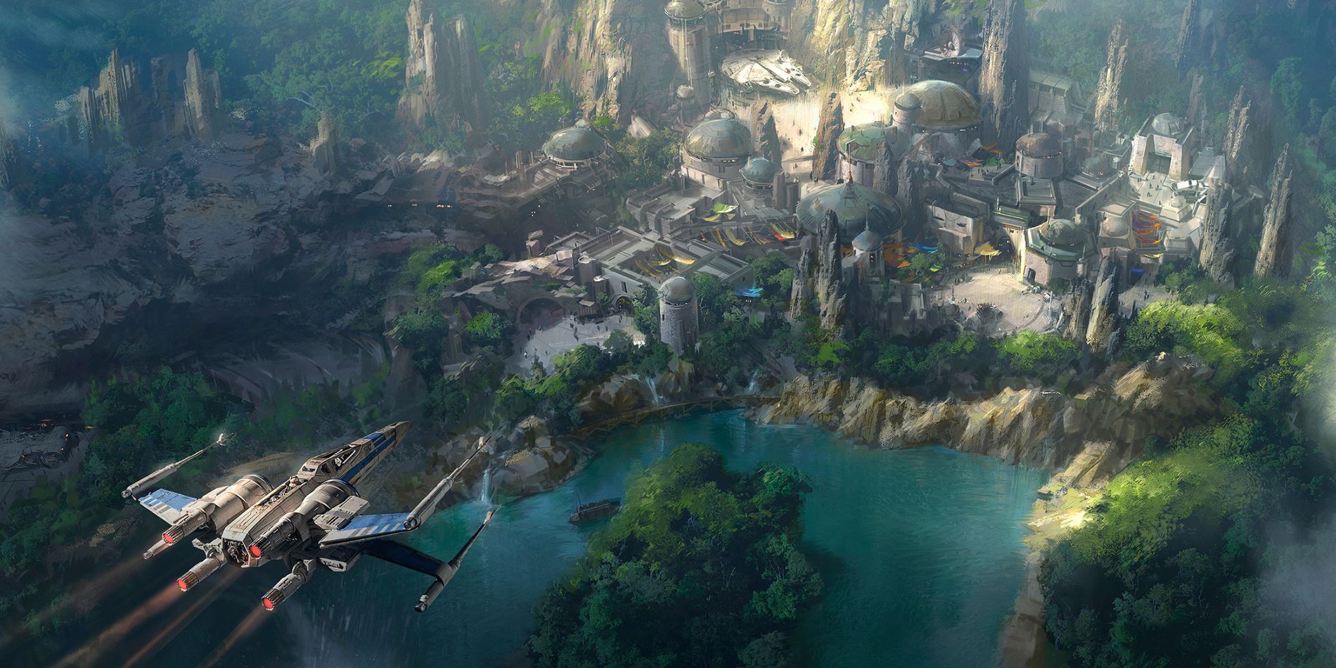 Disney Star Wars Themed Land artwork header