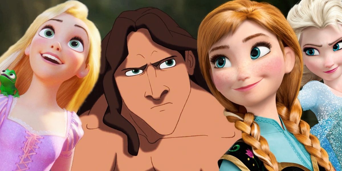 Disney Theory Frozen Tangled Tarzan Mermaid