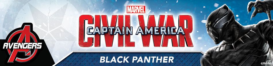 Disney UK Captain America: Civil War - Black Panther Banner