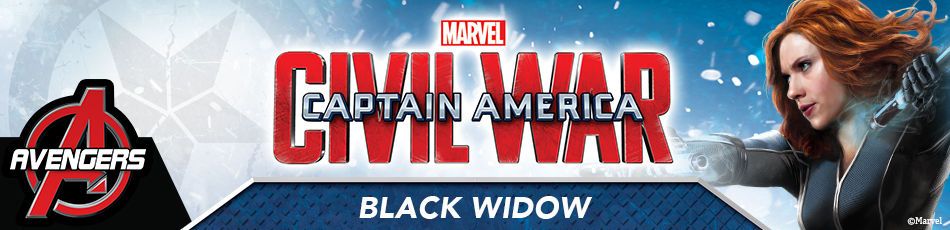 Disney UK Captain America: Civil War - Black Widow Banner
