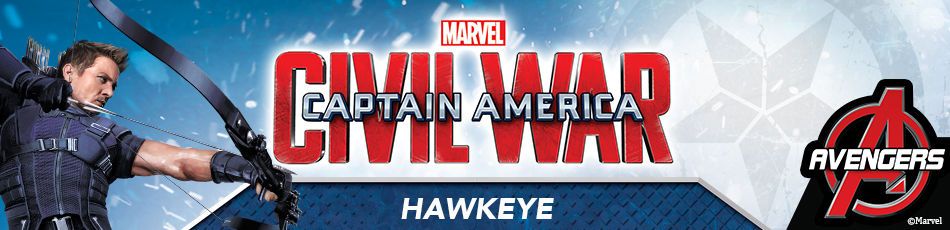 Disney UK Captain America: Civil War - Hawkeye Banner