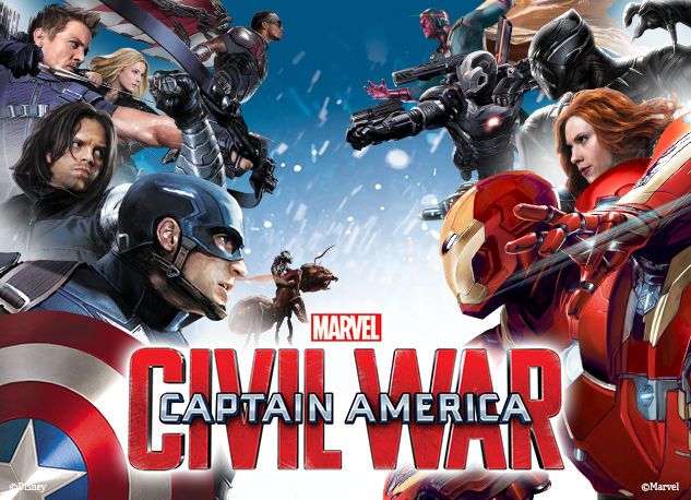 Disney UK Captain America: Civil War Teams Concept Art