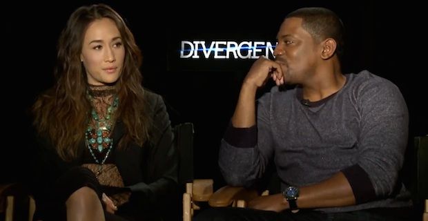 Divergent Interviews Maggie Q Mekhi Phifer
