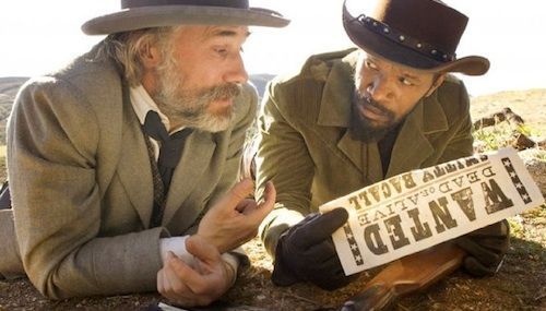 Christoph Waltz and Jamie Foxx in 'Django Unchained'