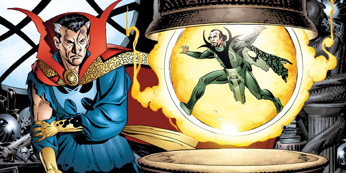 Doctor Strange takes on Baron Mordo in Marvel Comics