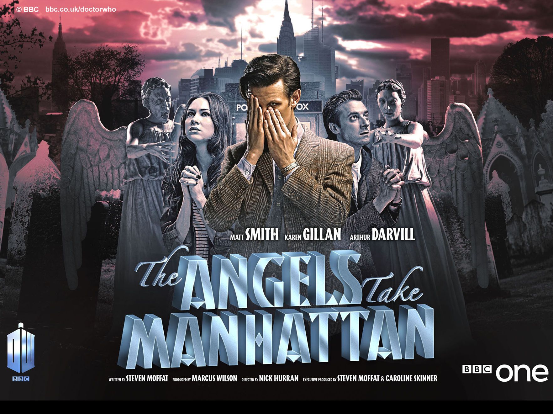 Doctor Who Episode Poster - The Angels Take Manhattan