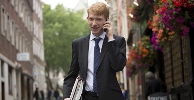Domhnall Gleeson in About Time