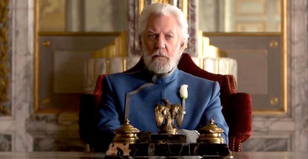 Hunger Games Star Donald Sutherland Hopes Movies Inspire Youth Revolution