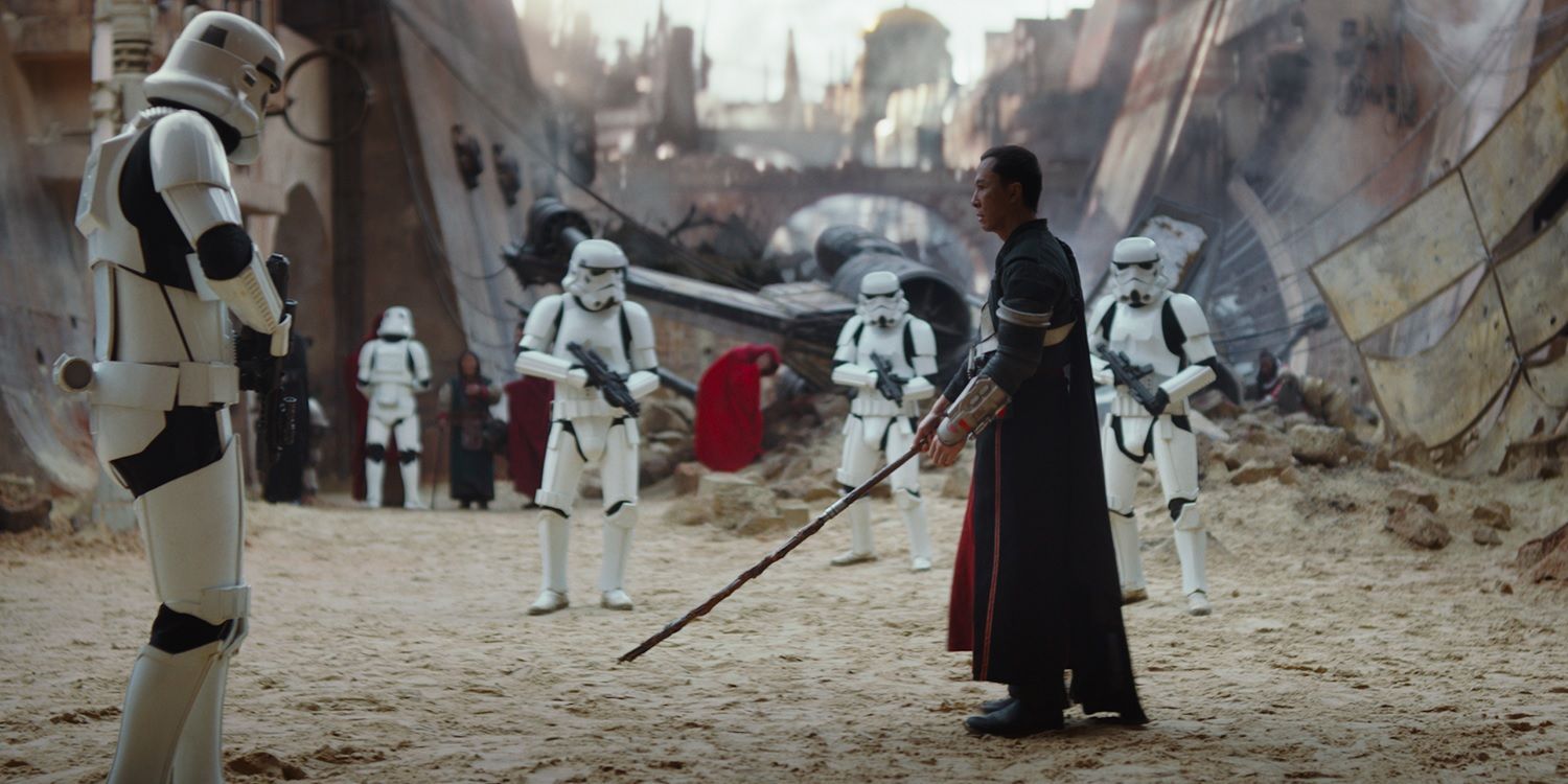 Donnie Yen fights Stormtroopers in Star Wars Rogue One