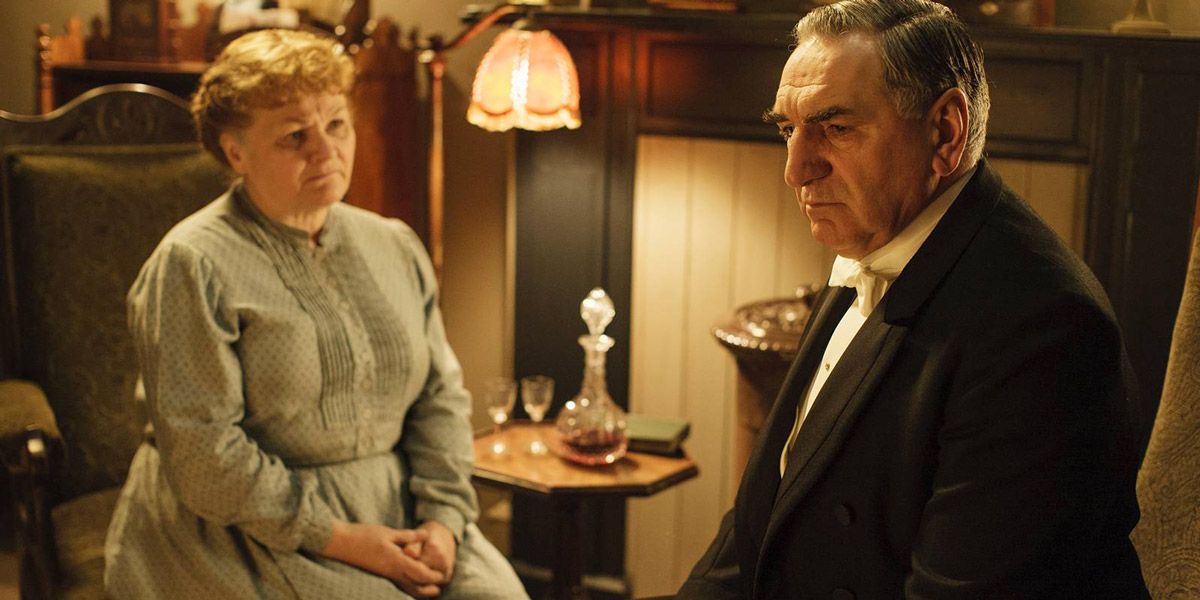 Downton Abbey Season 6 Premiere Mrs Patmore Mr Carson