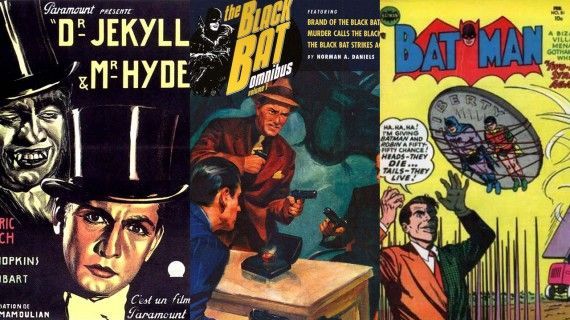 Dr. Jekyll and Mr. Hyde, The Black Bat and Two-Face 1942