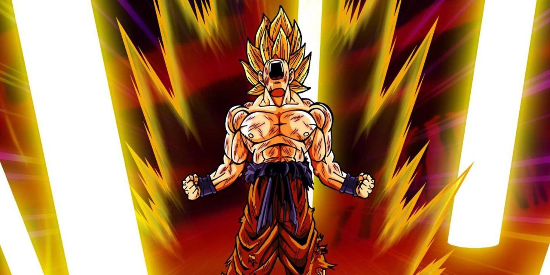 Goku becomes a Super Saiyan in Dragon Ball Z