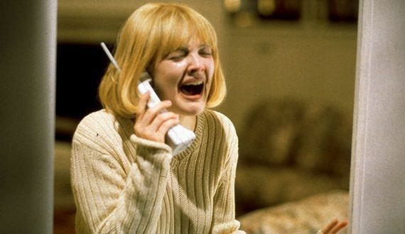 Drew Barrymore in Scream movie 1996