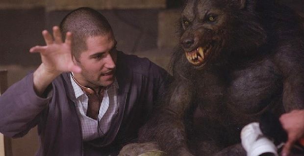 Drew Goddard on the set of 'The Cabin in the Woods'