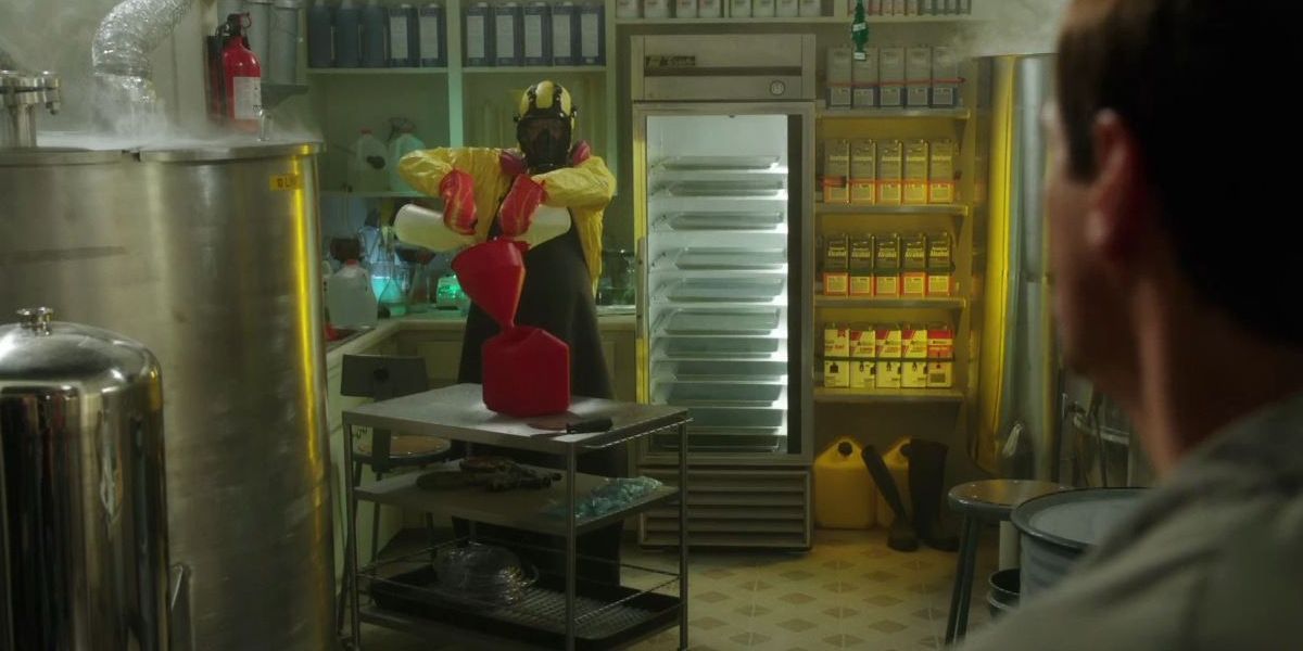 Bill Murray como um cozinheiro de metanfetamina em Dumb and Dumber To 