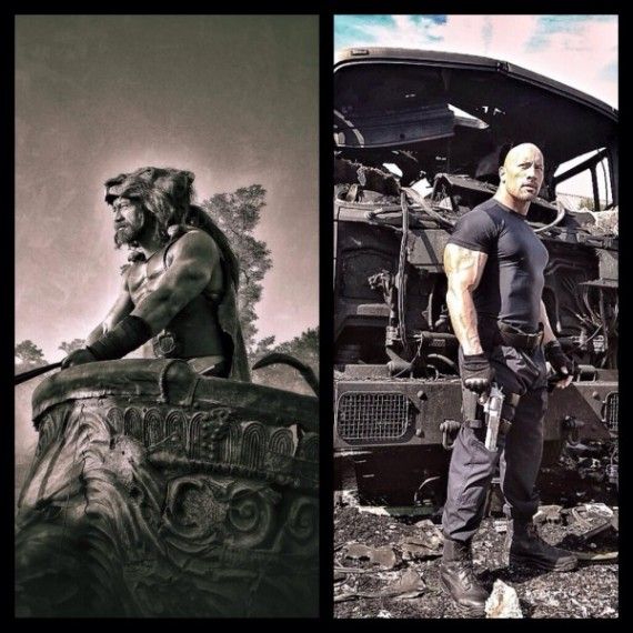 New ‘Fast & Furious 7’ & ‘Hercules’ Images: Dwayne Johnson is Huge Throughout History