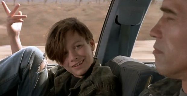 Eddie Furlong as John Connor in 'Terminator 2'