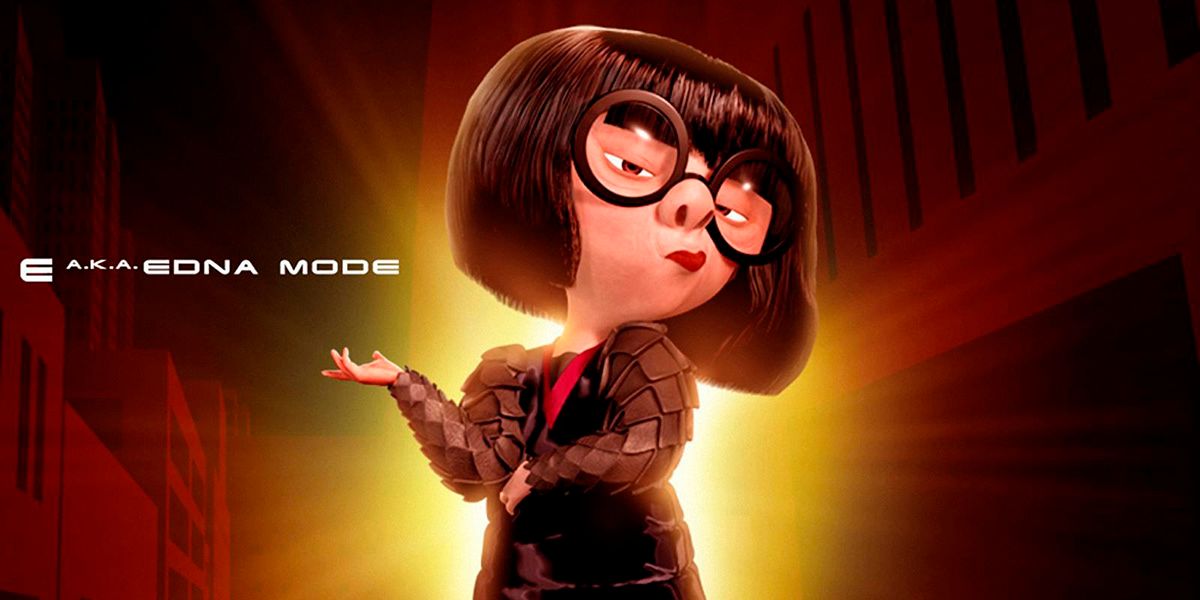 Disney Pixar Incredibles 2 Edna Mode Accept With Boldness Ta