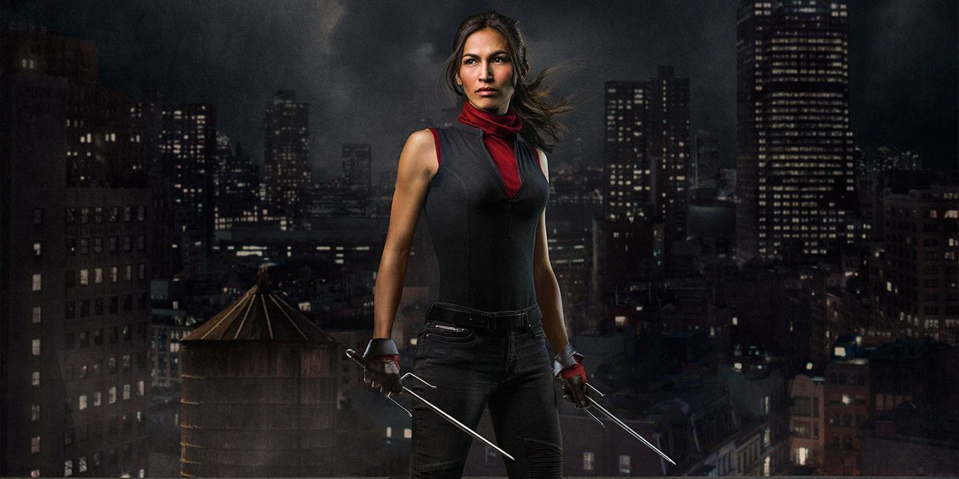 Elodie Yung como Elektra Natchios na Marvel Netflix Demolidor Temporada 2