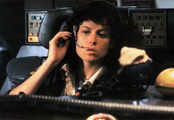 Ellen Ripley in a scene from Sci-Fi classic 'Alien'