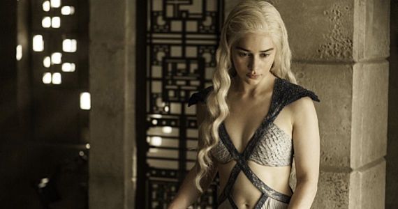 Emilia Clarke in Game of Thrones Season 4 Episode 7