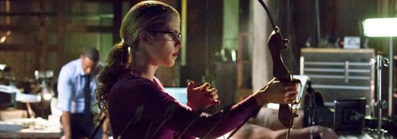 Emily Bett Rickards in Arrow The Odyssey