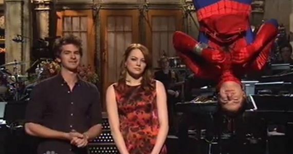 Emma Stone Addresses 'Amazing Spider-Man' Haters in 'SNL' Monologue