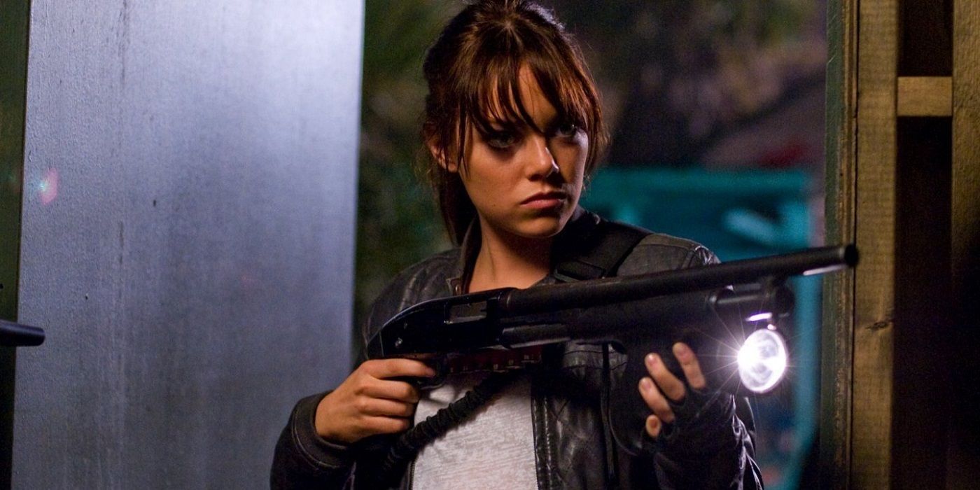 Emma Stone as Wichita in Zombieland