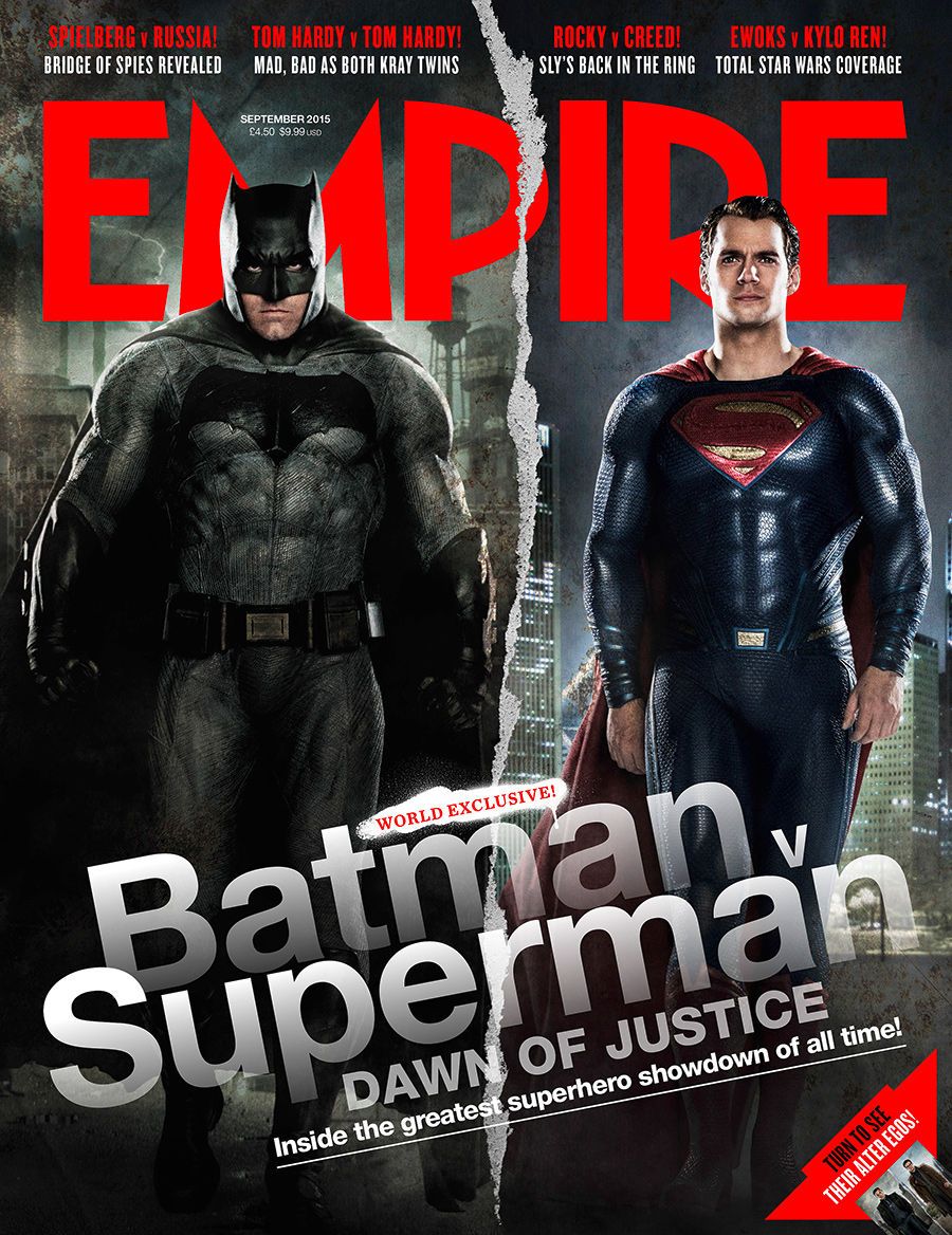Empire Batman V Superman Cover September 2015