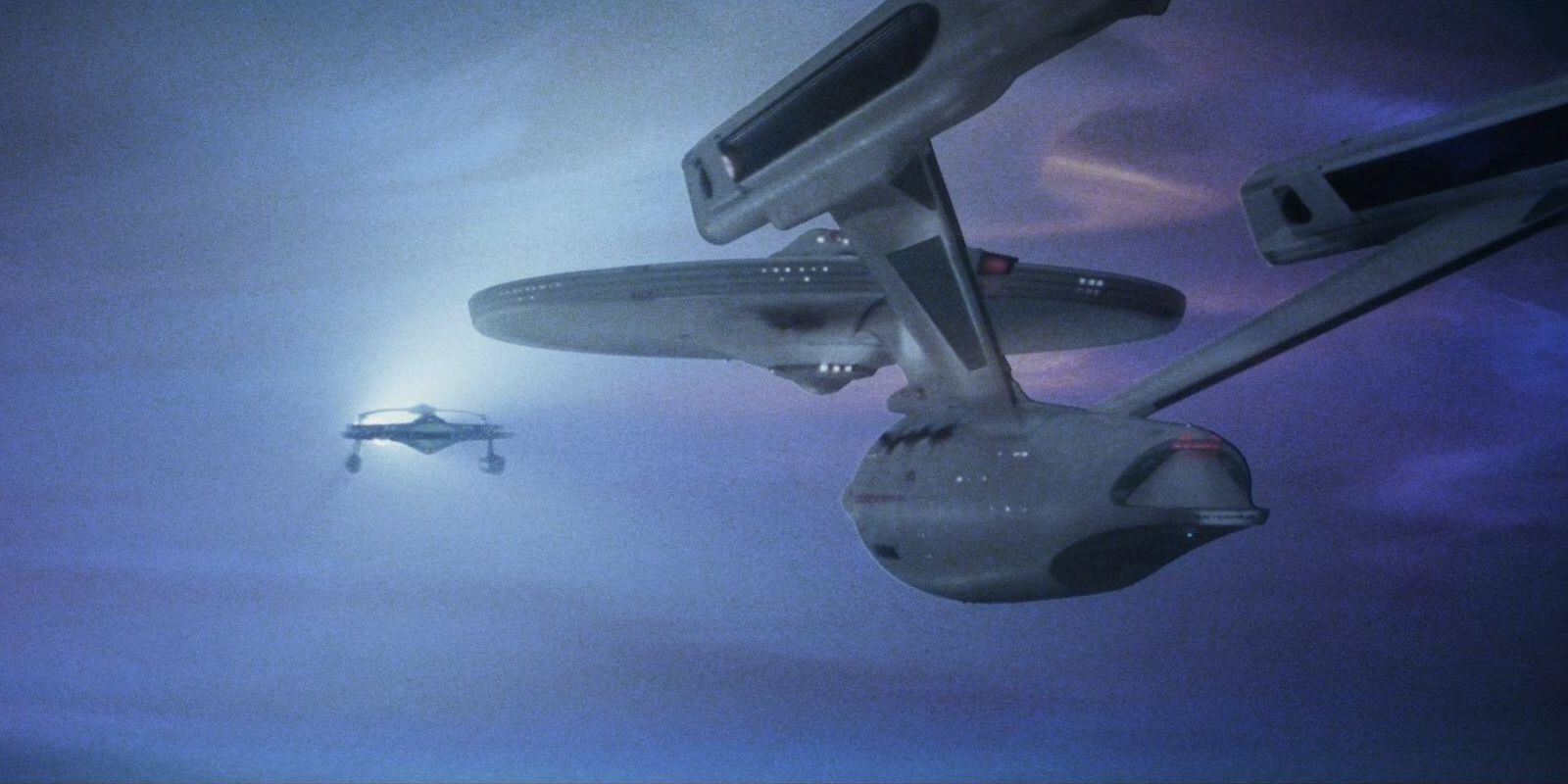 Enterprise vs. Reliant in Star Trek II Wrath of Khan
