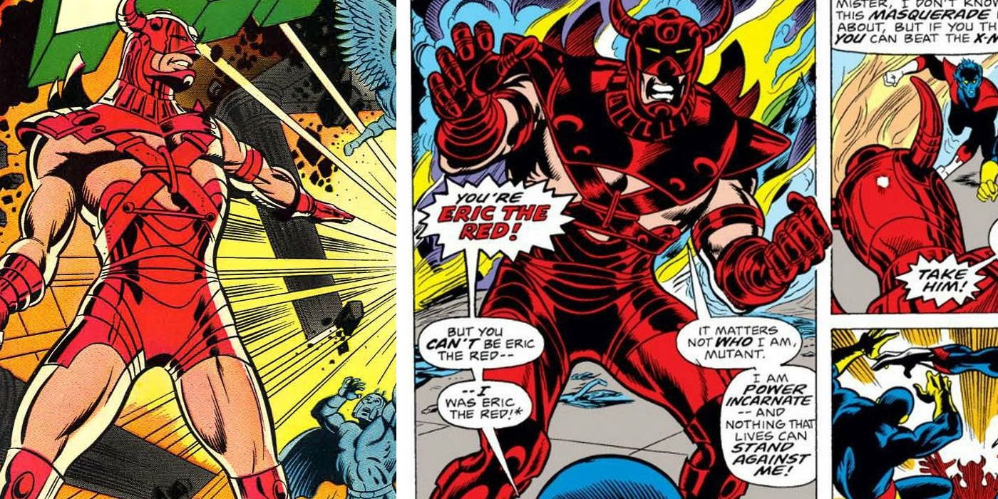 Eric The Red Cyclops X-Men Marvel Comics