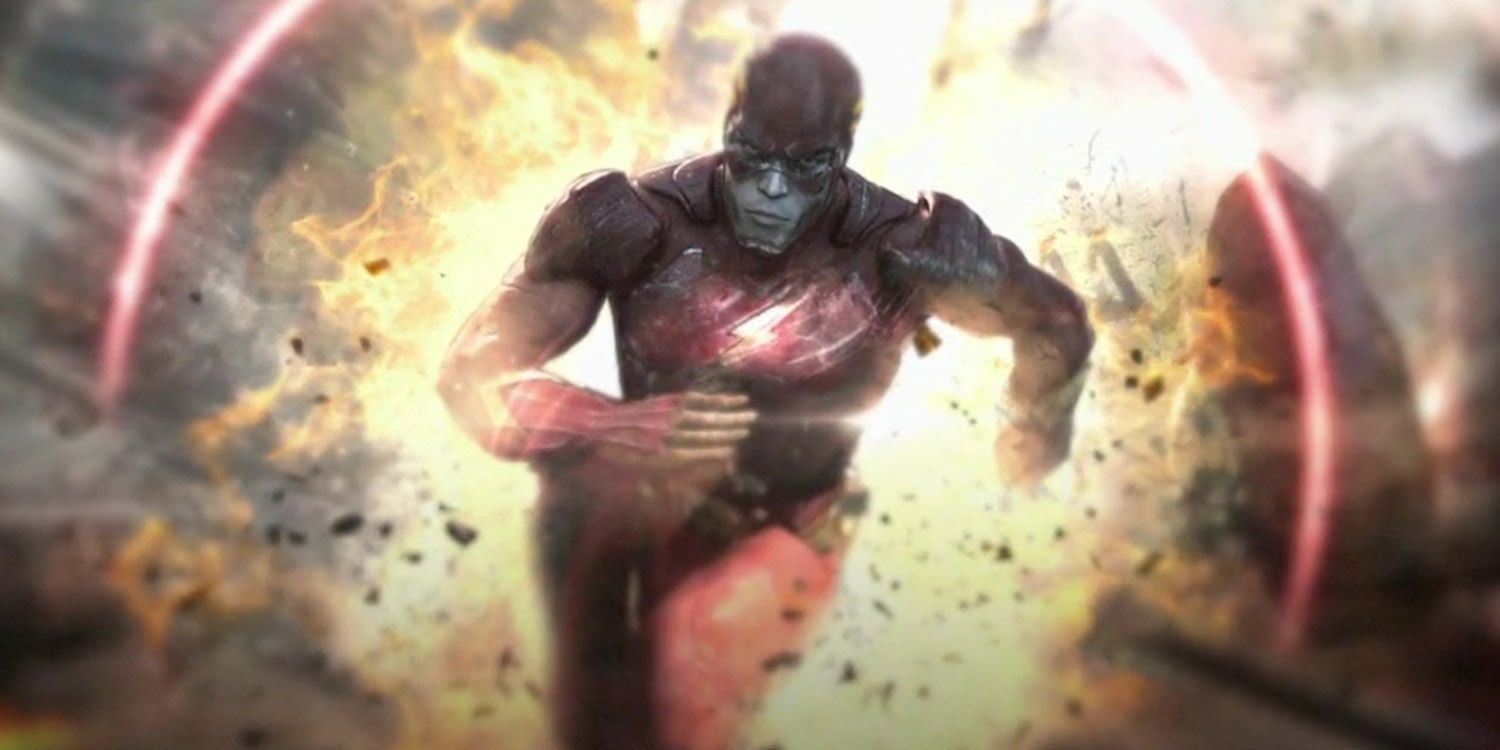 Ezra Miller as The Flash - Official Concept Art