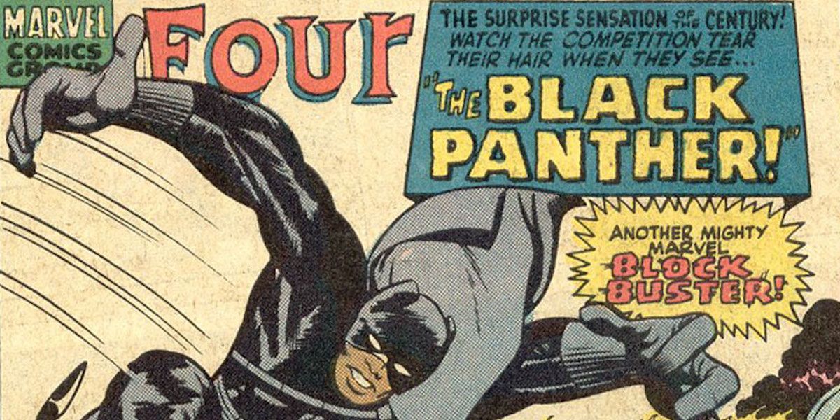 Fantastic Four 52 Black Panther Comic Book