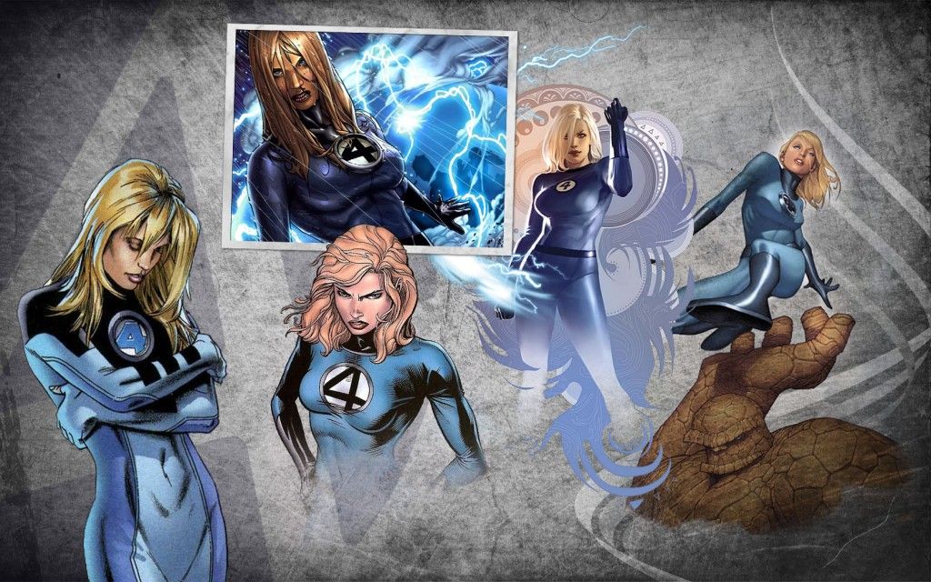 Fantastic Four Sue Storm Invisible Woman Wallpaper