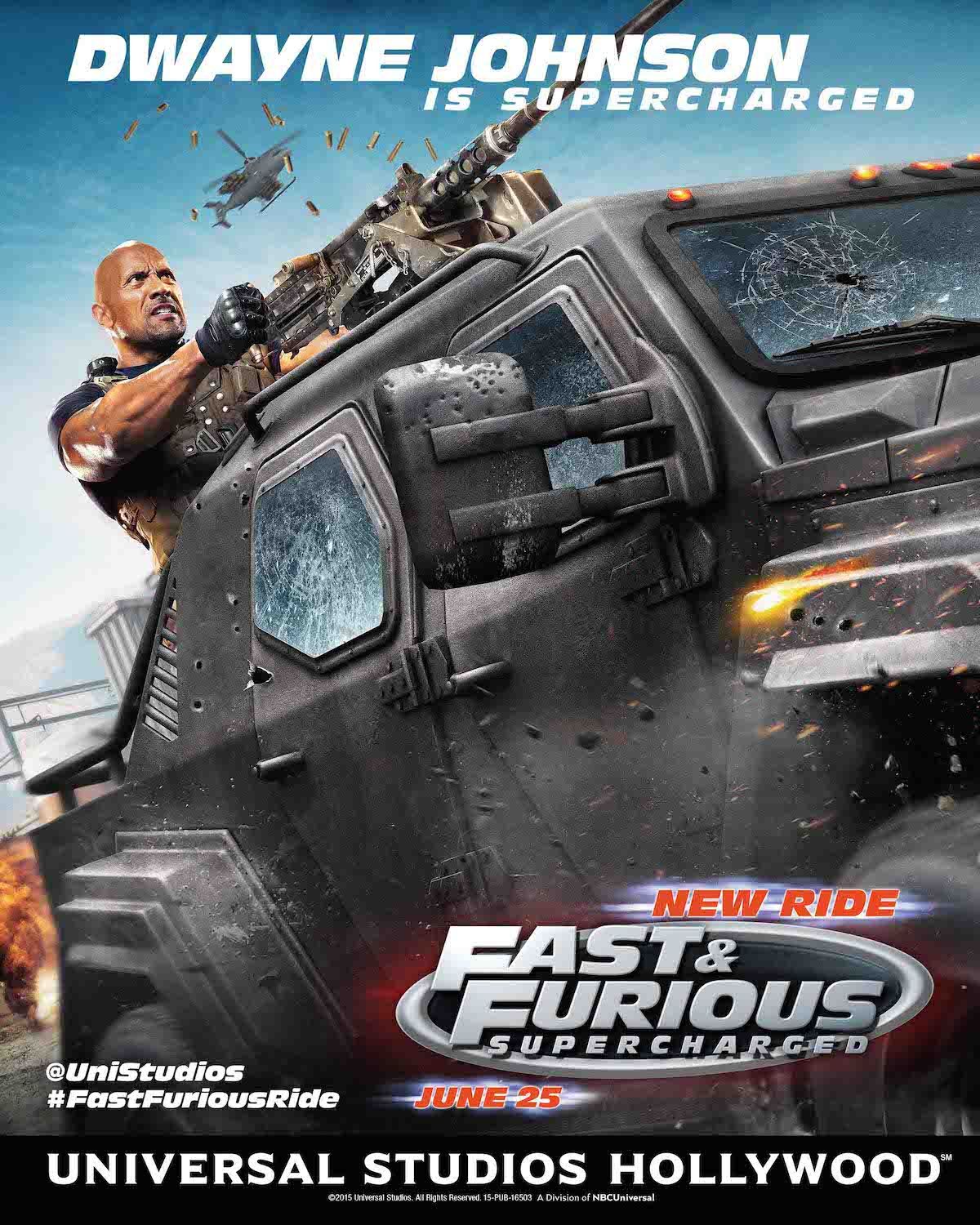 Fast Furious-Supercharged Dwayne Johnson image