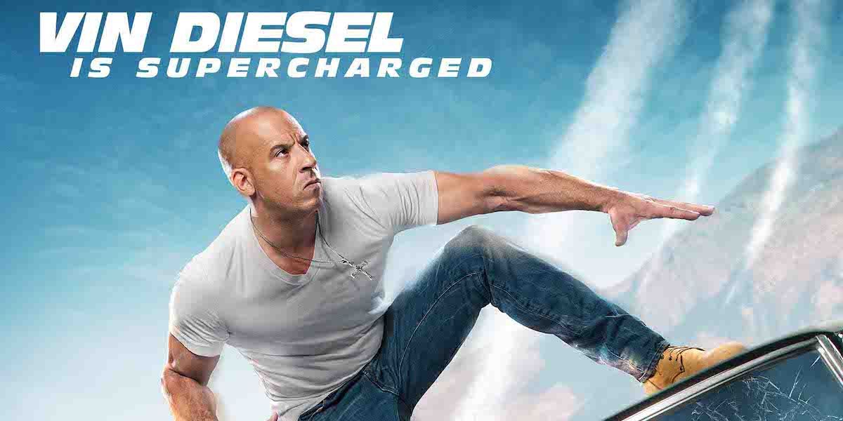 Fast Furious Supercharged Vin Diesel ride poster