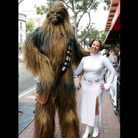 Favorite Comic Con Cosplay 2013 - Chewbacca, Princess Leia