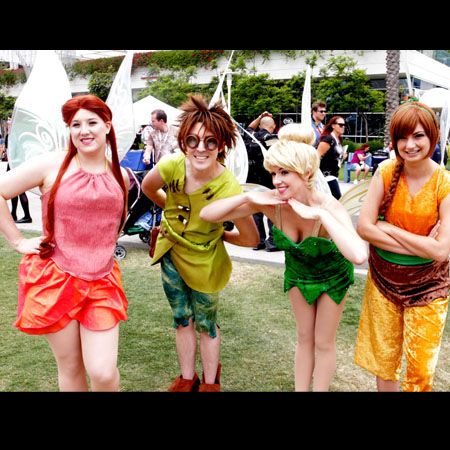Favorite Comic Con Cosplay 2013 - Tinkerbell and Friends