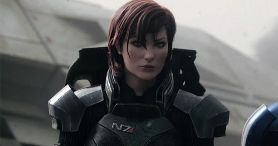Female Shepard in 'Mass Effect 3'